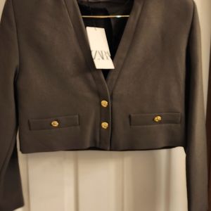 Zara crop jacket